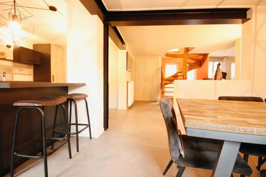 Aux Quatre Vents Avec Terrasse Ferienhaus *