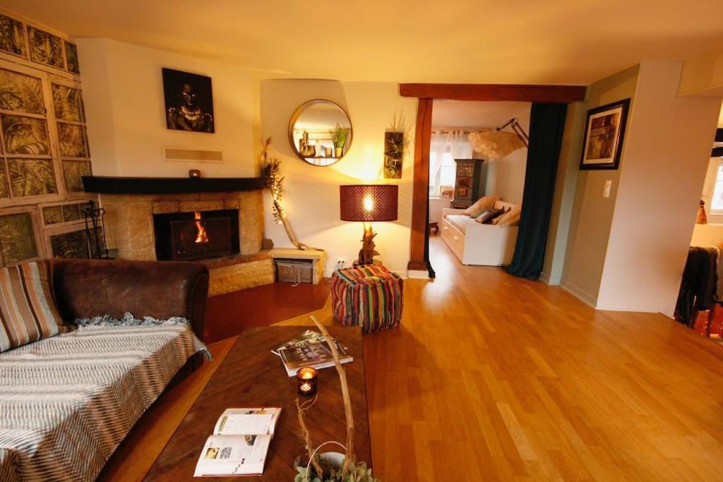 Aux Quatre Vents Avec Terrasse Ferienhaus *